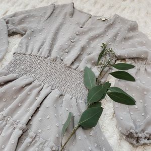 Lilac Textured Dress